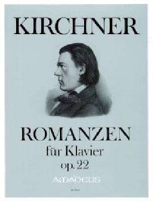 Romances Opus 22 Theodor Kirchner Partition Piano