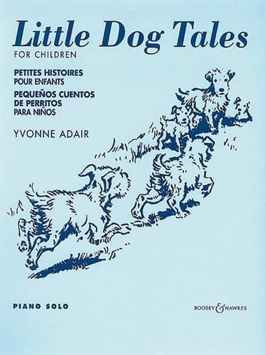 Little Dog Tales Yvonne Adair Partition Piano