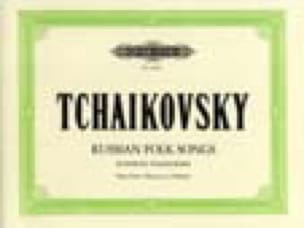 36 Chants Populaires Russes. 4 Mains. TCHAIKOVSKY Partition Piano