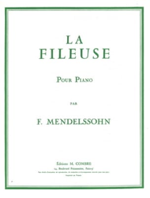 La Fileuse - MENDELSSOHN - Partition - Piano