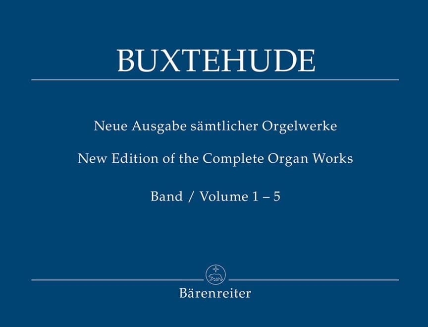 L'œuvre d'orgue intégrale en 5 volumes - BUXTEHUDE - Partition