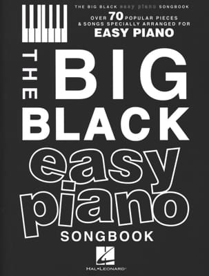 The Big Black Easy Piano Songbook Partition Piano