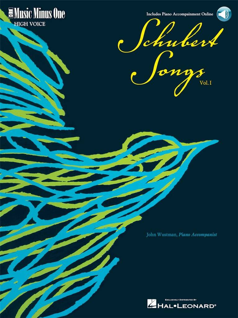 Songs High Voice - Vol 1. SCHUBERT Partition Mélodies