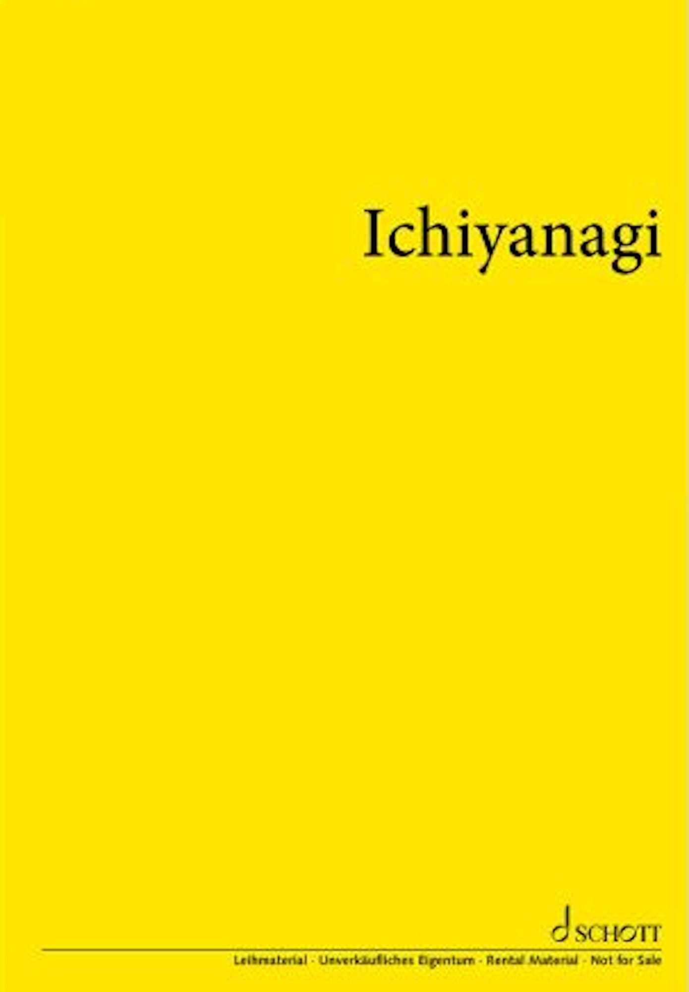 Fantaisie Toshi Ichiyanagi Partition Orgue