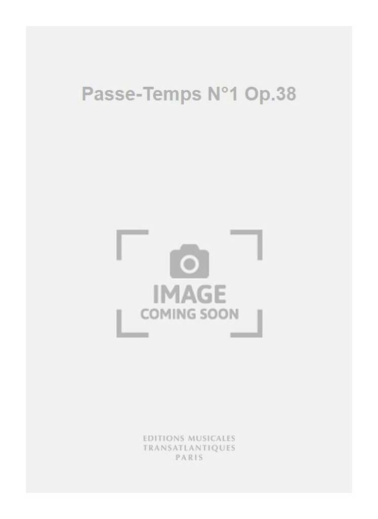 Passe-Temps 1 Claude Ballif Partition Piano