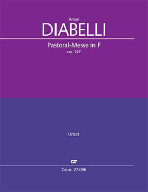 Pastoral-Messe Fa Majeur Opus 147 DIABELLI Partition Chœur