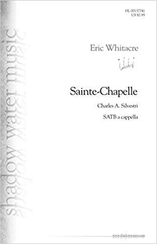 Sainte-Chapelle - Eric Whitacre - Partition - Chœur