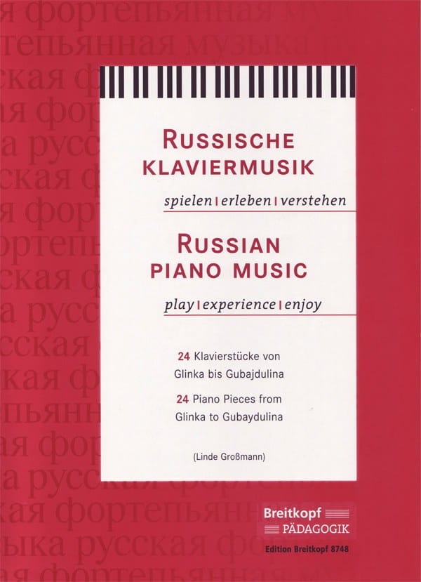 Russian Piano Music Partition Piano