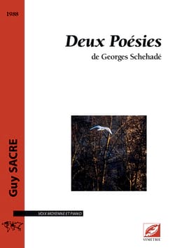 Deux Poèsies Guy Sacre Partition Mélodies