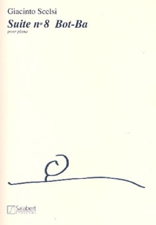 Suite n° 8 Giacinto Scelsi Partition Piano