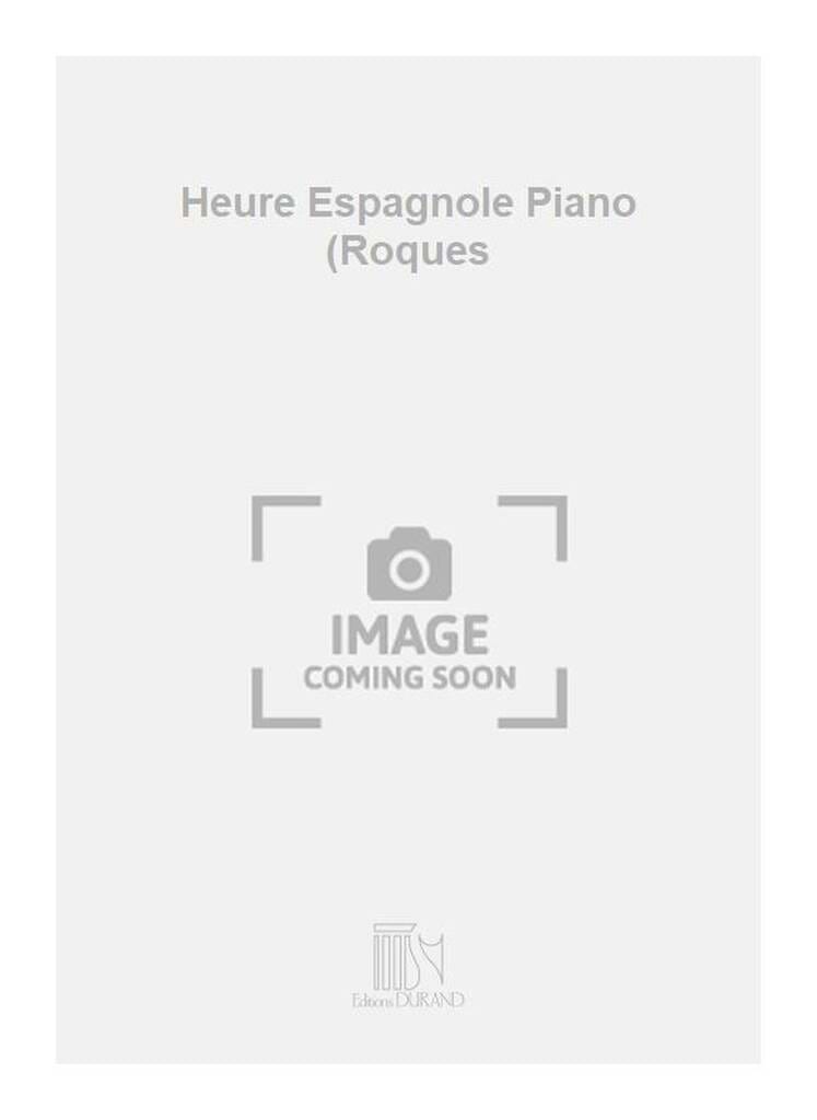 L'heure Espagnole RAVEL Partition Piano