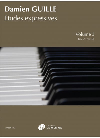 Études Expressives Vol.3 - Damien GUILLE - Partition - Piano