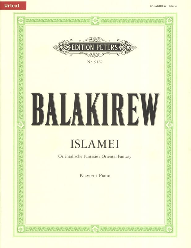 Islamey - Mili Balakirev - Partition - Piano