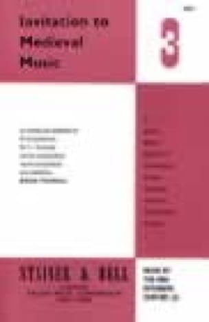 Invitation To Medieval Music Volume 3 Partition Chœur