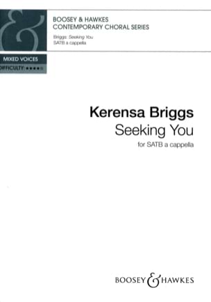 Seeking you Kerensa Briggs Partition Chœur
