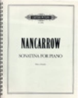 Sonatina 4 Mains - Colon Nancarrow - Partition - Piano