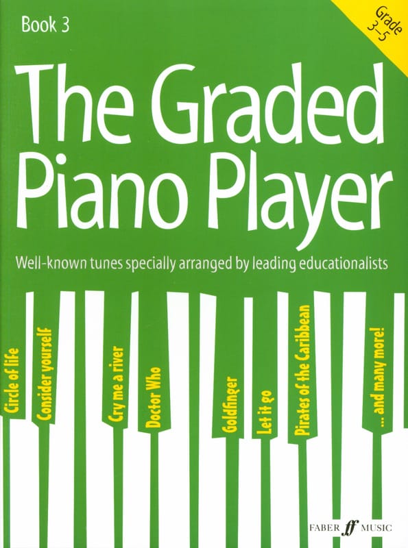 The Graded piano player. Grade 3-5 Partition Piano