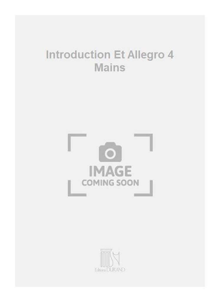Introduction & Allegro. 4 Mains RAVEL Partition Piano