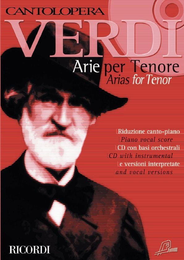 Arie Per Tenore VERDI Partition Opéras