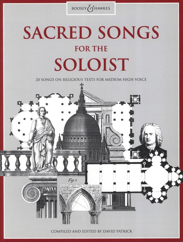 Sacred Songs For The Soloist. Voix Haute - Partition - Mélodies