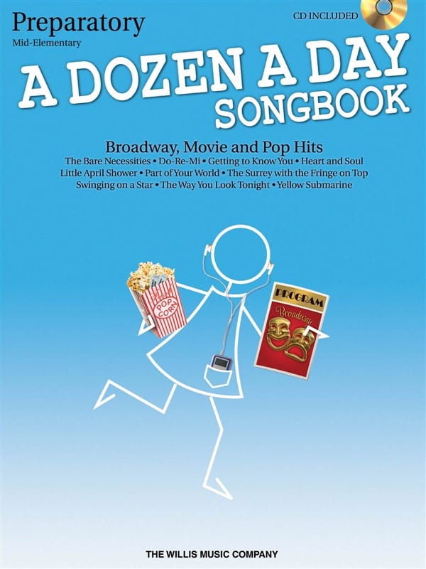 A Dozen a day Songbook - Preparatory Partition Piano