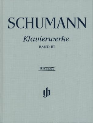 Klavierwerke. Volume 3 - Relié SCHUMANN Partition Piano