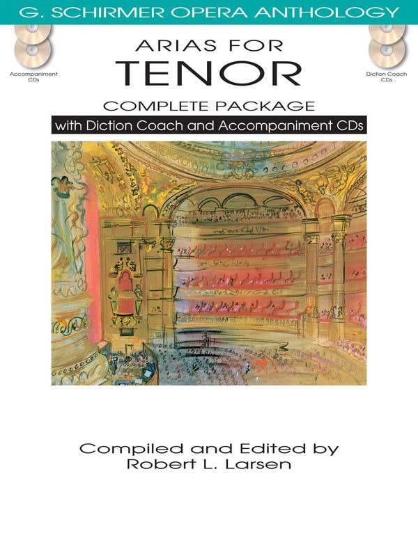Opera Anthology : Arias for Tenor + 4 CDs Partition Recueils