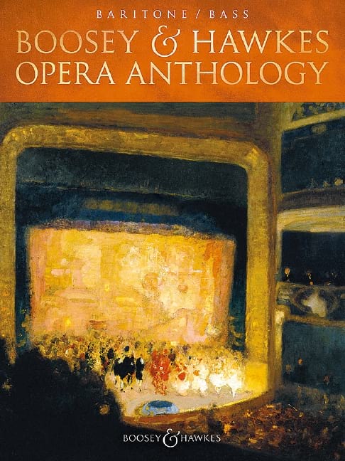 Boosey & Hawkes Opera Anthology - Baritone/Bass Partition Opéras