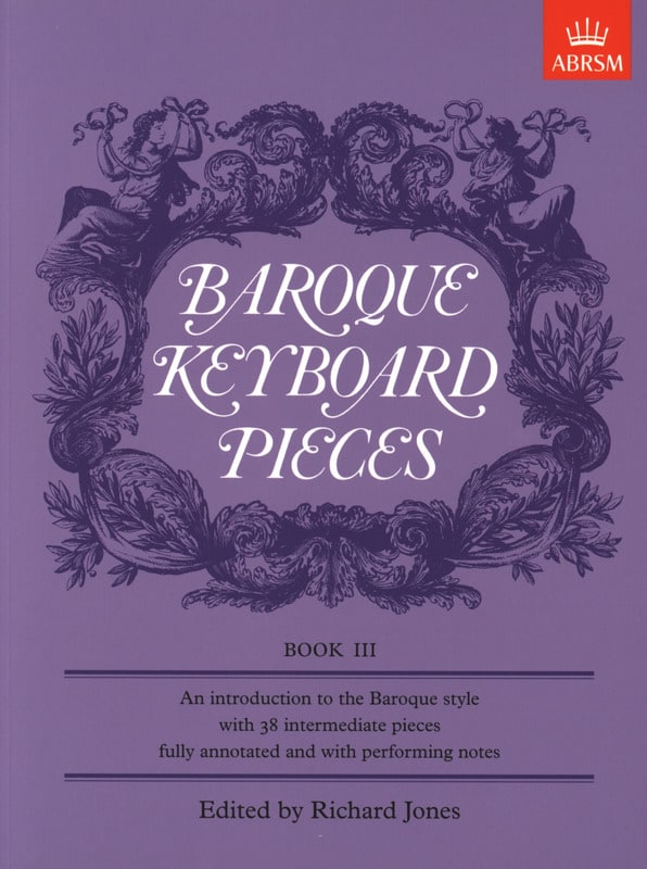 Baroque Keyboard Pieces Volume 3 Partition Clavecin