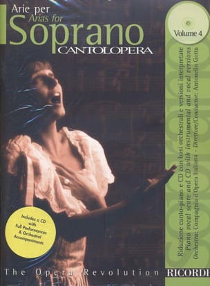 Arie Per Soprano Volume 4 Partition Opéras