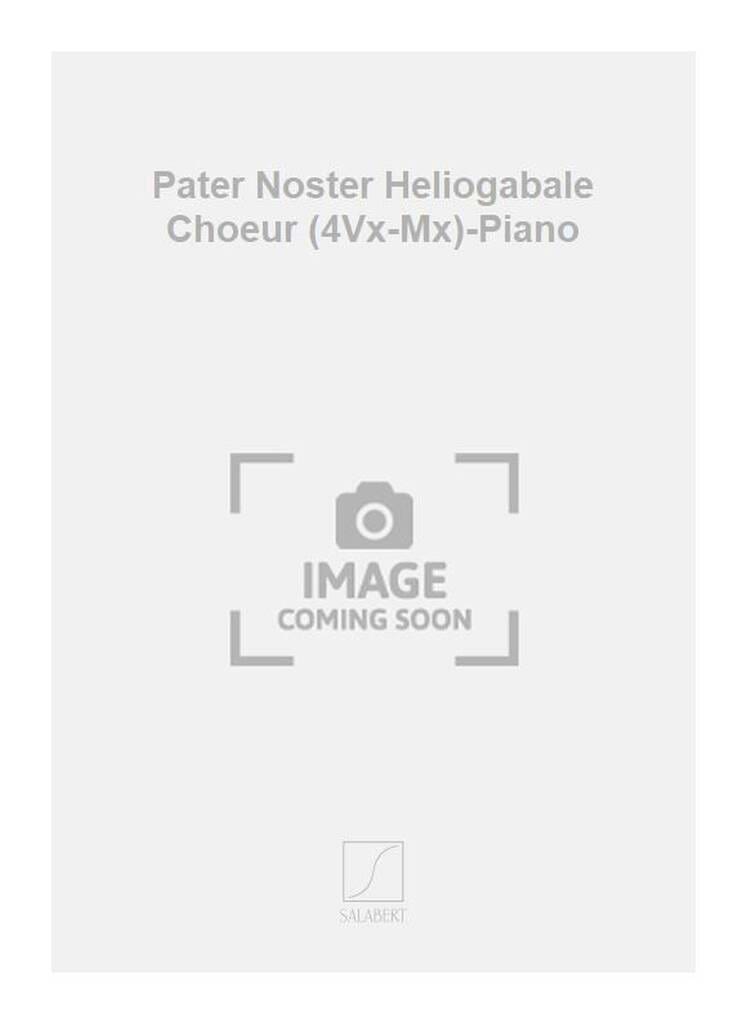 PATER NOSTER HELIOGABALE D. SEVERAC Partition