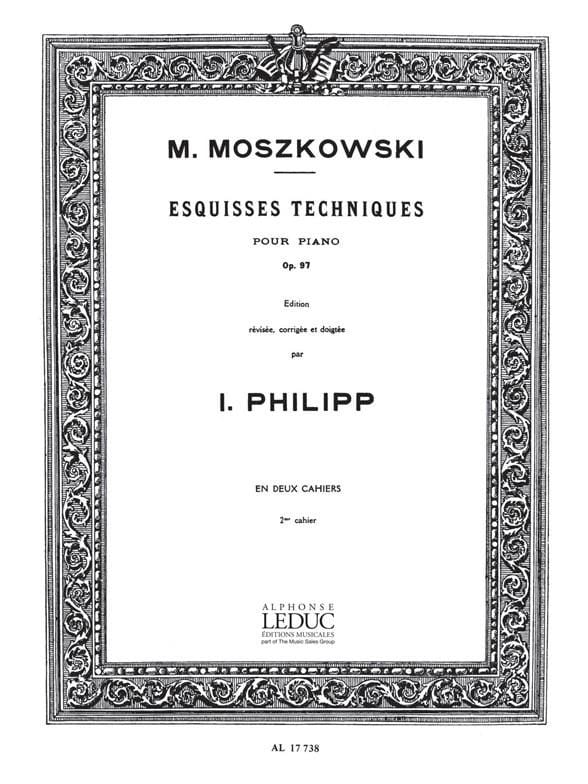 Esquisses Techniques Opus 97 Volume 2 - Moritz Moszkowski - Partition