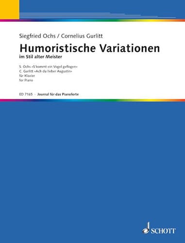 Humoristische Variationen - Ochs Siegfrid / Gurlitt Cornelius