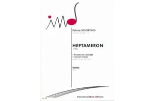 Heptaméron Patrice Sciortino Partition Piano