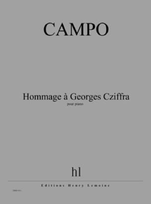 Hommage A Cziffra - Régis Campo - Partition - Piano