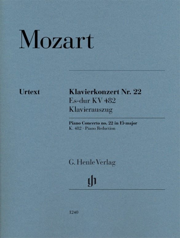 Concerto Pour Piano N° 22 En Mi Bémol Majeur KV 482 - MOZART