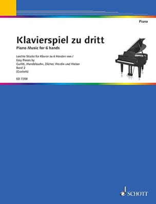Klavierspiel zu dritt Bd 2 Partition Piano