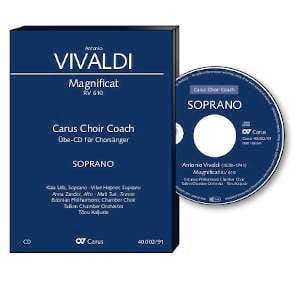 Magnificat RV 610. CD Soprano CHOEUR VIVALDI Partition Chœur