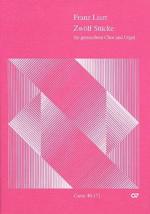 12 Stücke Für Gemischten Chor - LISZT - Partition - Chœur