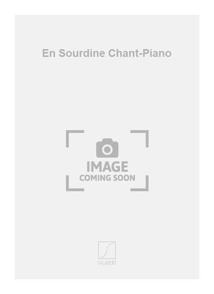 En sourdine op. 83 Joseph Szulc Partition Mélodies