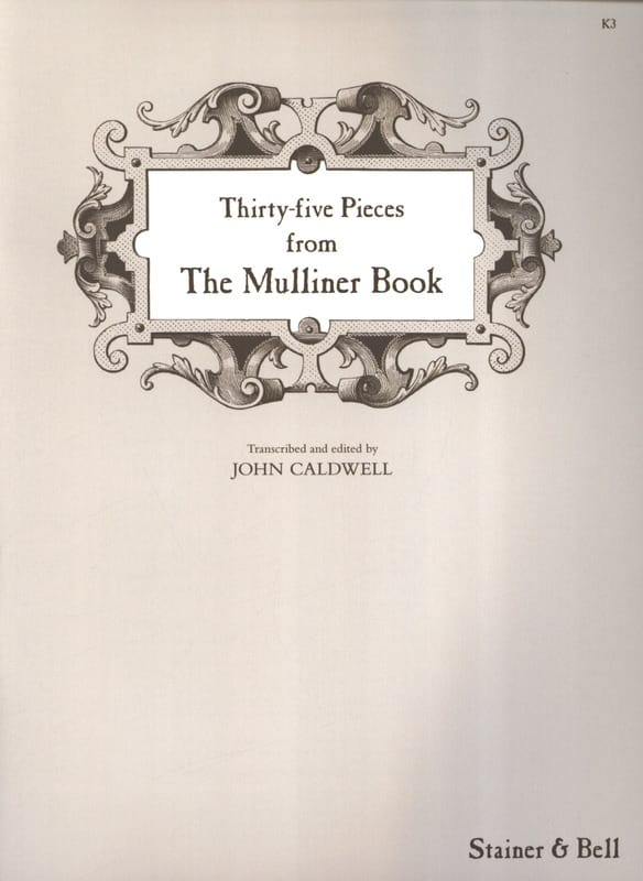 35 Pièces Du Mulliner Book Partition Clavecin