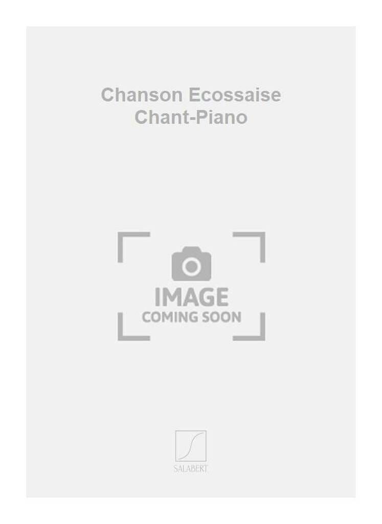 Chanson Ecossaise. RAVEL Partition Mélodies