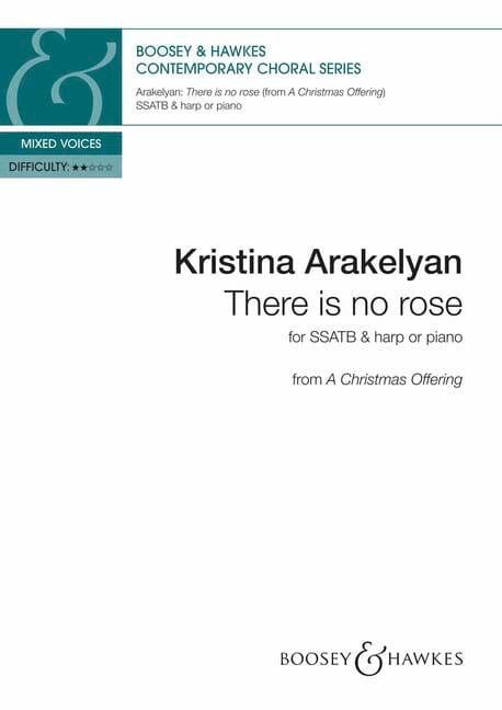 There is no rose Kristina Arakelyan Partition Chœur