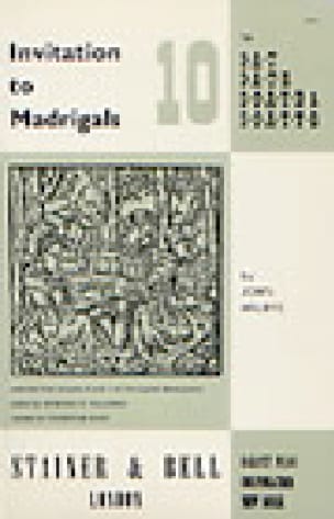 Invitation To The Madrigals Volume 10 Wilbye Partition Chœur