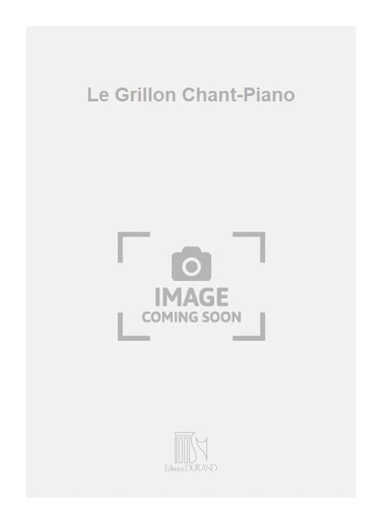 Le Grillon RAVEL Partition Mélodies