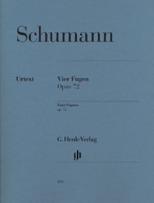 4 Fugues Op. 72 - SCHUMANN - Partition - Piano