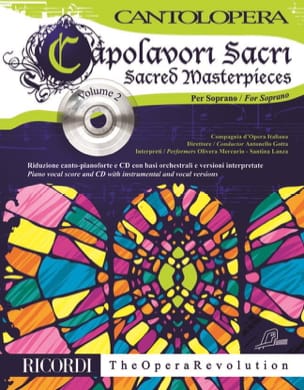 Capolavori Sacri. Soprano. Volume 2 Partition Recueils