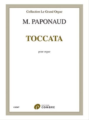 Toccata Pour Orgue Marcel Paponaud Partition Orgue