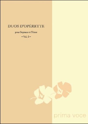 Duos D'opérettes Soprano-Ténor Partition Opéras