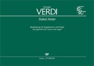 Stabat Mater VERDI Partition Chœur